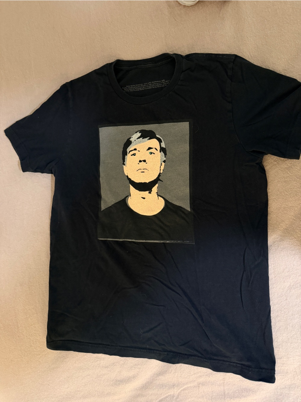 Andy Warhol exhibit T shirt L